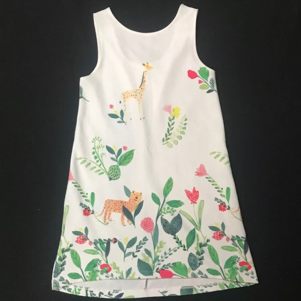 Zara Girls Soft Collection Floral Shift Dress 9/10